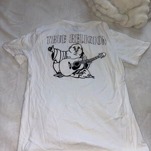 true religion white shirt